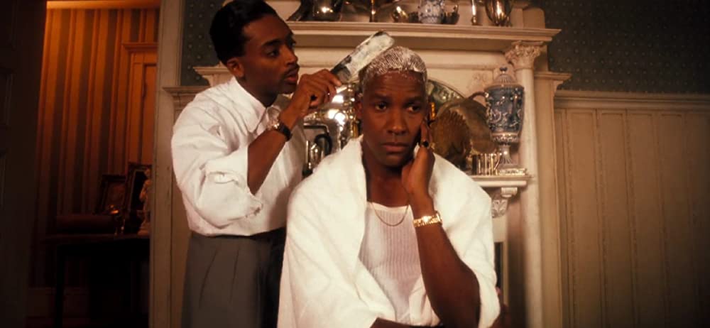 「マルコムX」デンゼル・ワシントン & スパイク・リーの画像