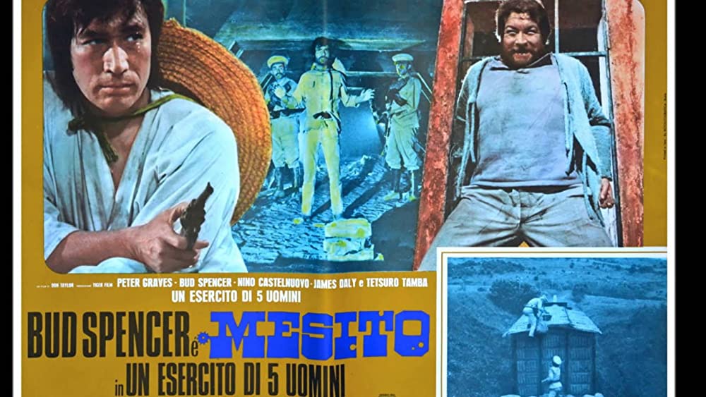 「五人の軍隊」ニーノ・カステルヌオーボ & ジェームズ・デイリー & ピーター・D・グレイブス & バッド・スペンサー & Tetsuro Tambaの画像