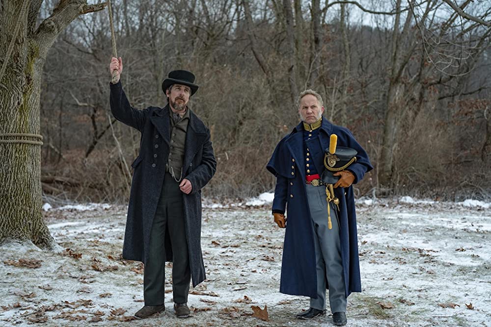 「ほの蒼き瞳」クリスチャン・ベール & サイモン・マクバーニーの画像