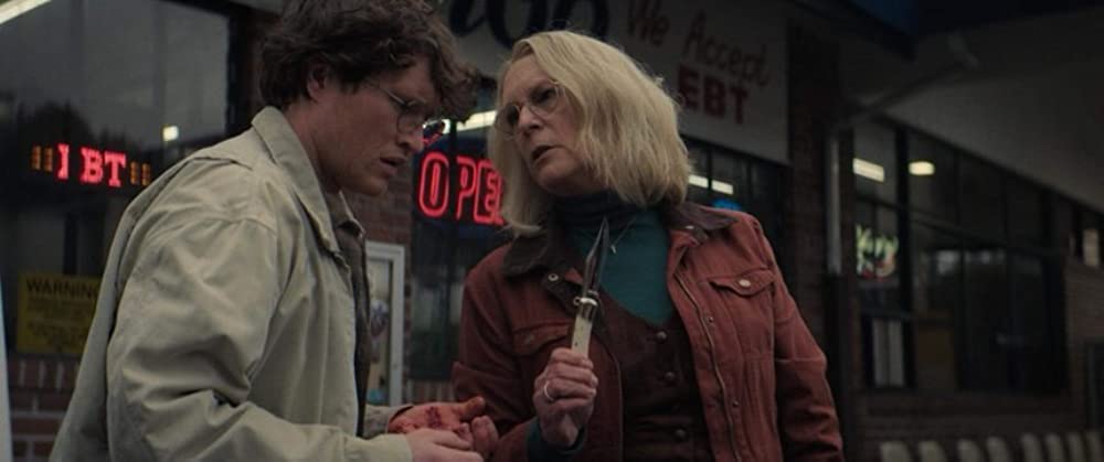 「ハロウィン THE END」ジェイミー・リー・カーティス & ローハン・キャンベルの画像