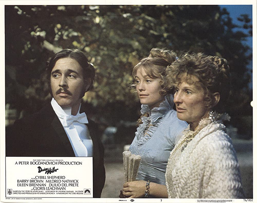 「デイジー・ミラー」クロリス・リーチマン & シビル・シェパード & バリー・ブラウンの画像