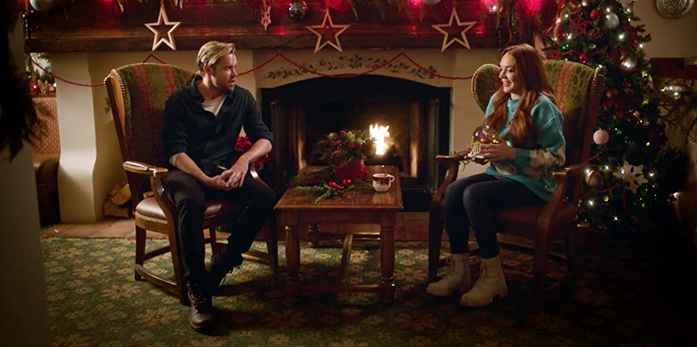 「フォーリング・フォー・クリスマス」リンジー・ローハン & コード・オーバーストリートの画像