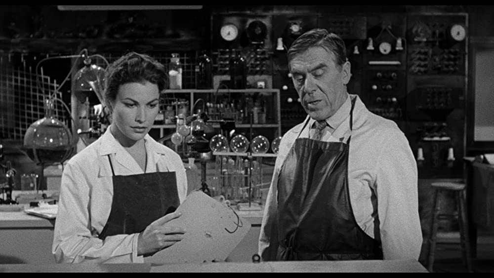 「世紀の怪物／タランチュラの襲撃」レオ・G・キャロル & Mara Cordayの画像