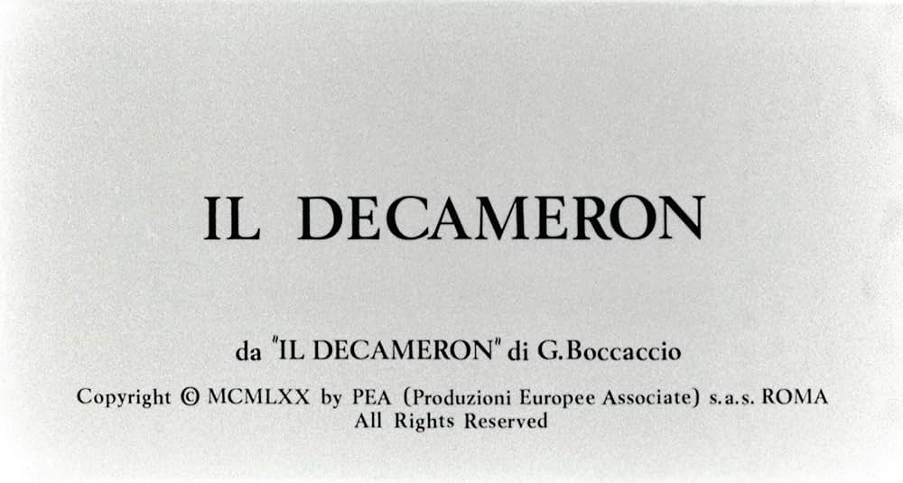 「デカメロン」の画像
