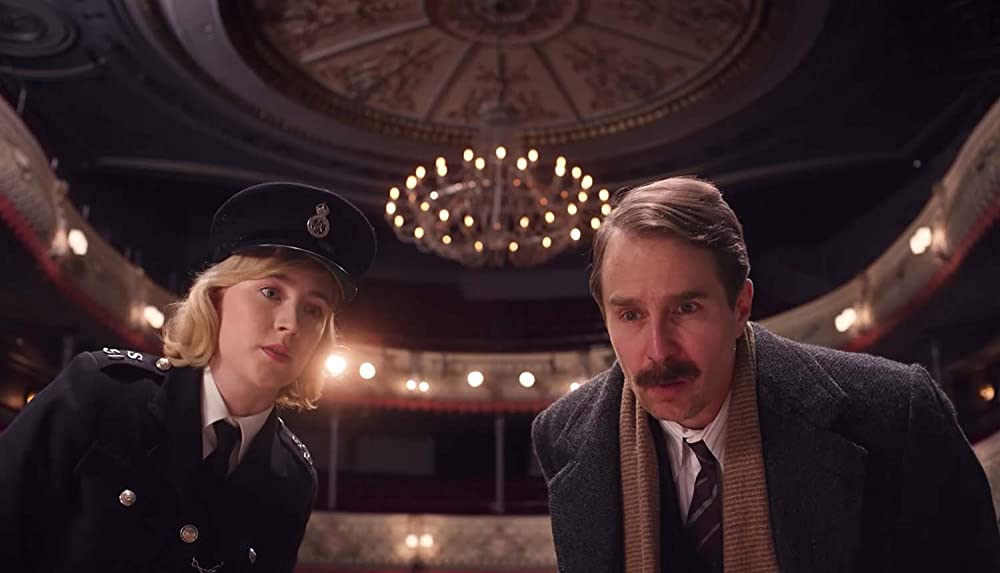 「ウエスト・エンド殺人事件」サム・ロックウェル & シアーシャ・ローナンの画像