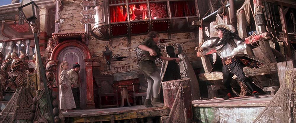 「フック」ダスティン・ホフマン & ロビン・ウィリアムズの画像