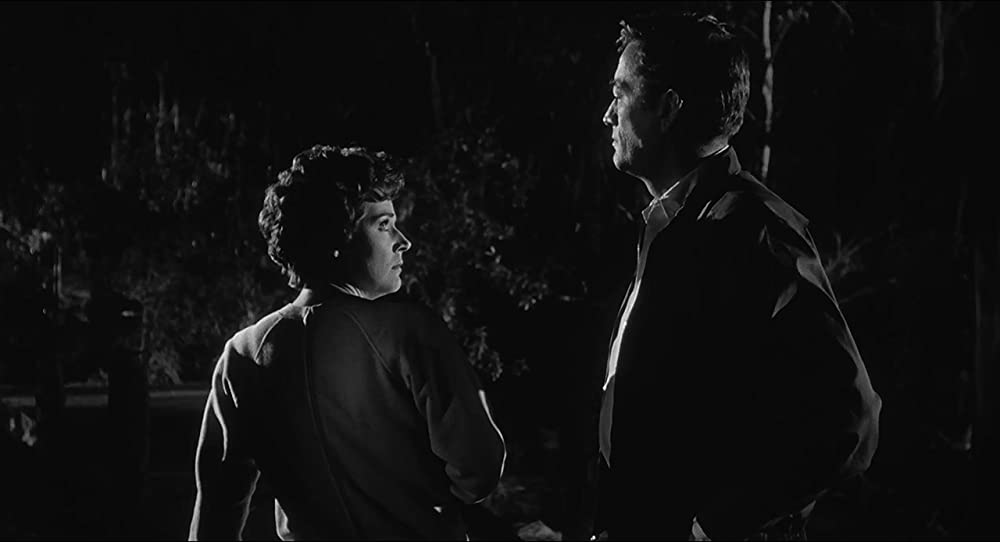 「恐怖の岬／ケープ・フィアー」グレゴリー・ペック & ポリー・バーゲンの画像