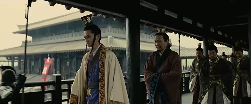 「キングダム」石橋蓮司 & 本郷奏多の画像