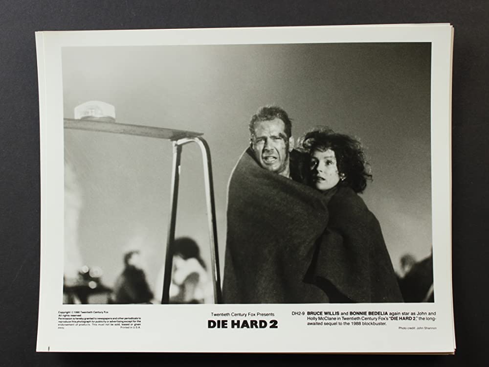 「ダイ・ハード2」ブルース・ウィリス & ボニー・ベデリアの画像