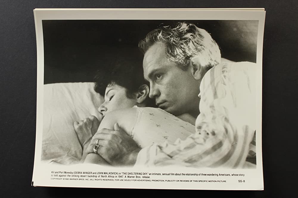 「シェルタリング・スカイ」ジョン・マルコビッチ & デブラ・ウィンガーの画像