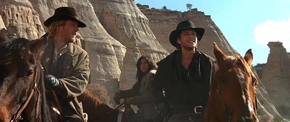 「ヤングガン2」クリスチャン・スレイター & キーファー・サザーランド & ルー・ダイアモンド・フィリップスの画像