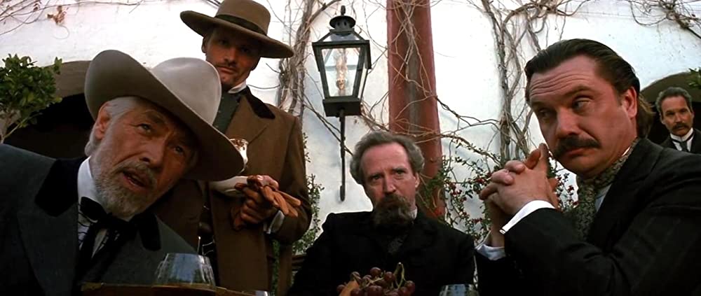 「ヤングガン2」ジェームズ・コバーン & ビゴ・モーテンセン & R・D・コール & スコット・ウィルソンの画像