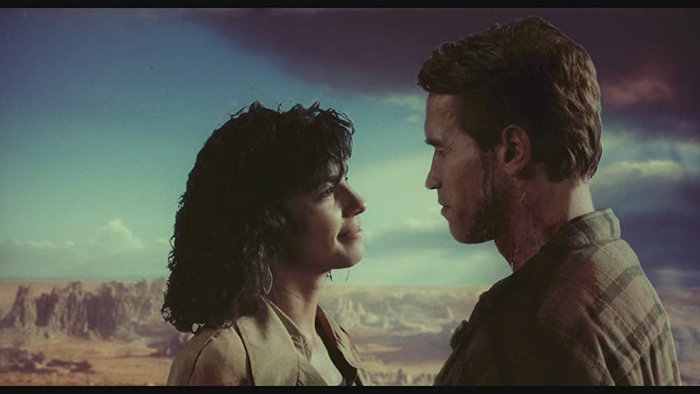 「トータル・リコール ４Kデジタルリマスター」アーノルド・シュワルツェネッガー & レイチェル・ティコティンの画像