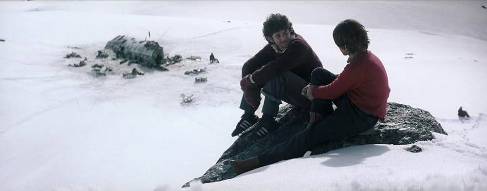 雪山の絆の画像