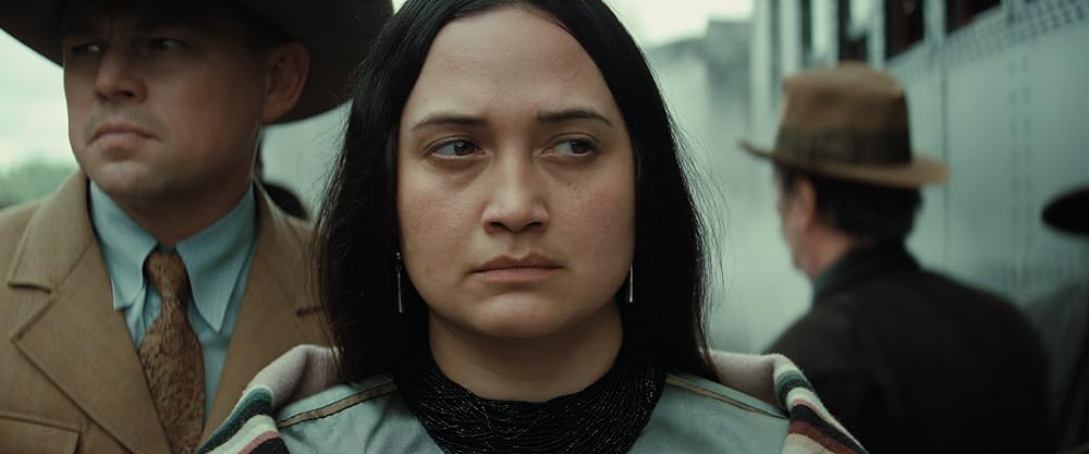 「キラーズ・オブ・ザ・フラワームーン」レオナルド・ディカプリオ & リリー・グラッドストーンの画像