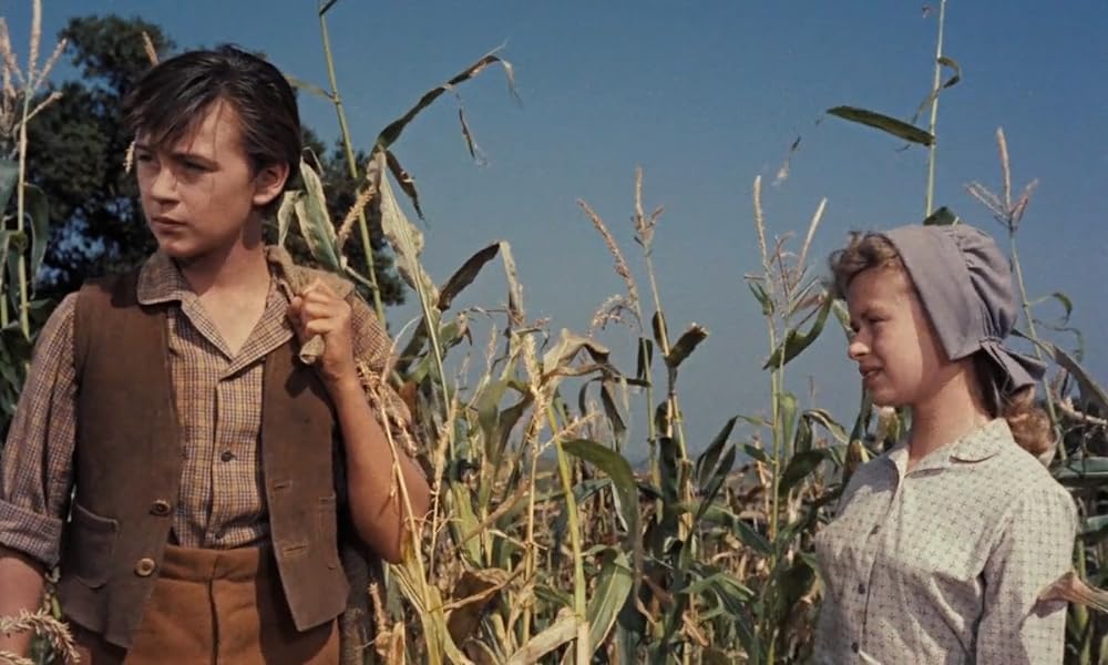 「黄色い老犬」トミー・カーク & Beverly Washburnの画像