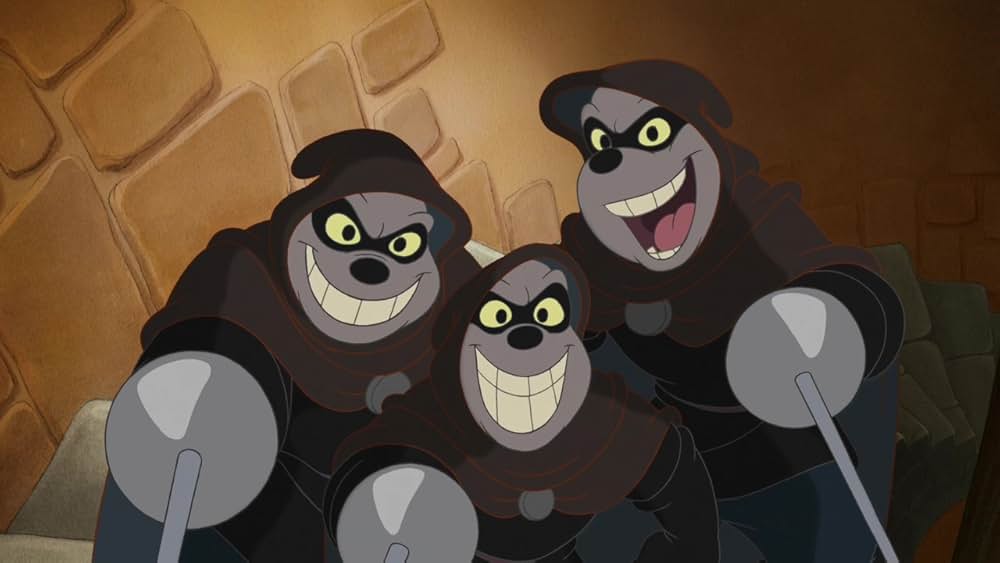 ミッキー、ドナルド、グーフィーの三銃士の画像