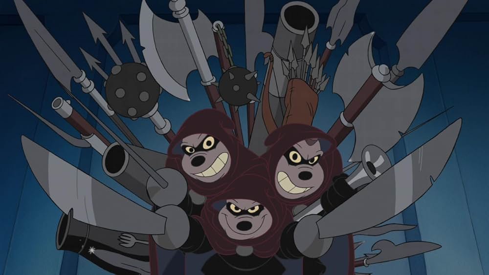 ミッキー、ドナルド、グーフィーの三銃士の画像