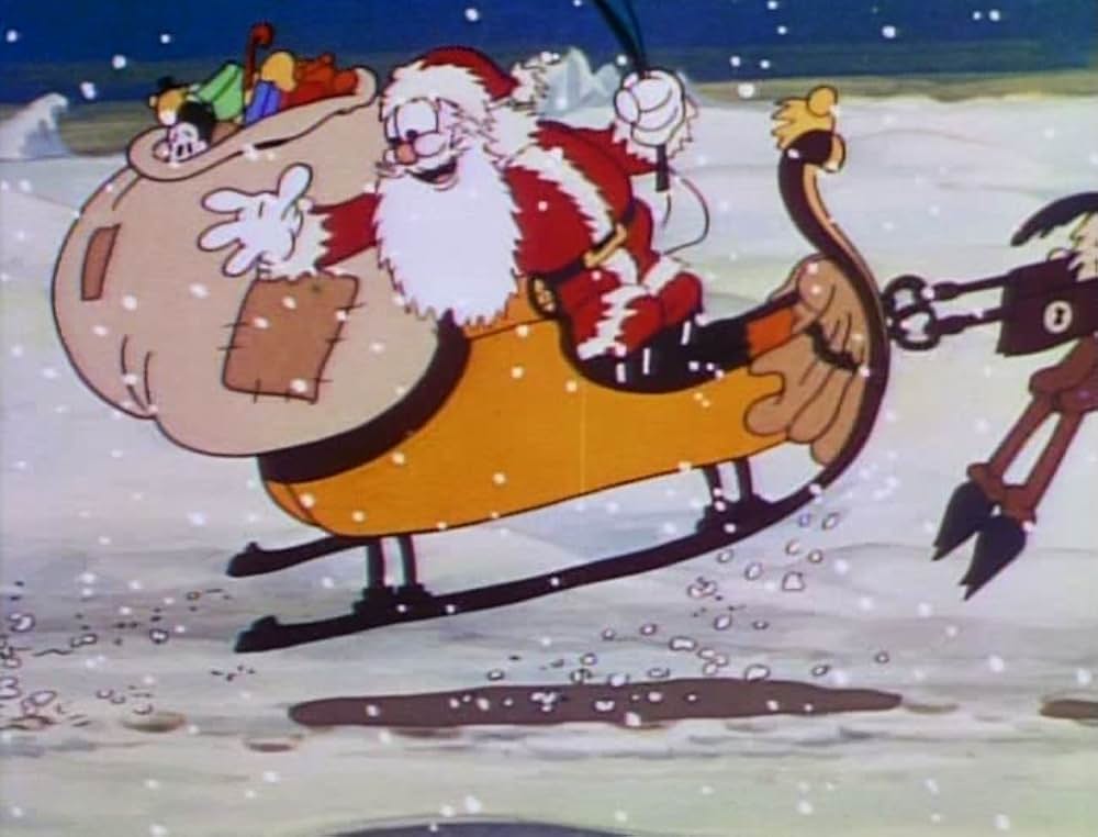 サンタのオモチャ工房の画像