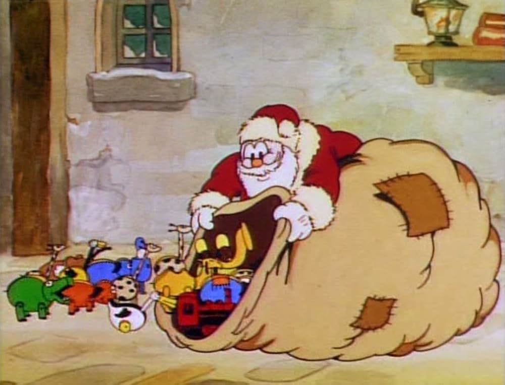 サンタのオモチャ工房の画像