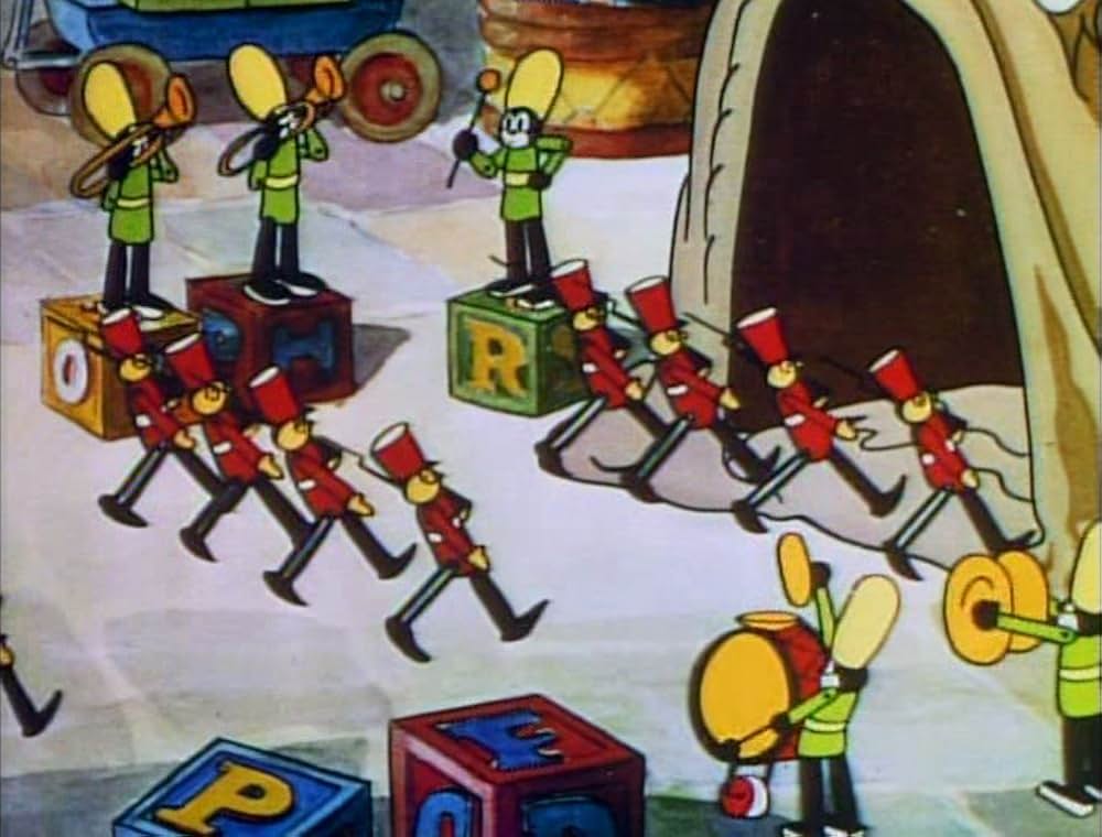 サンタのオモチャ工房の画像