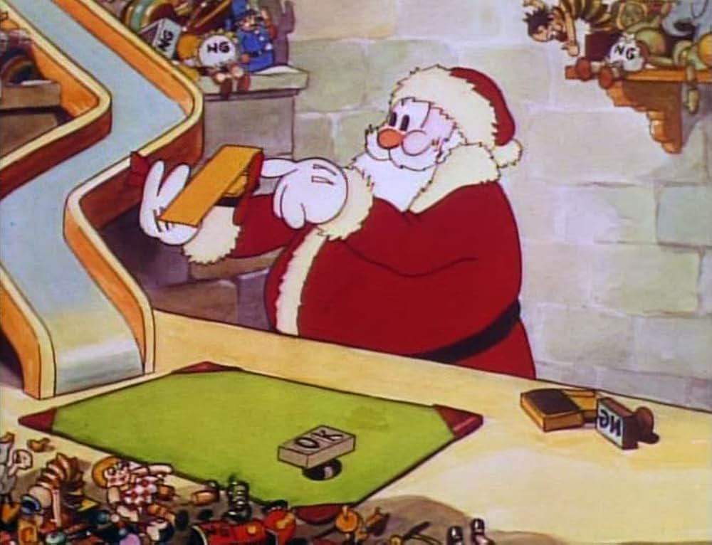 サンタのオモチャ工房の画像