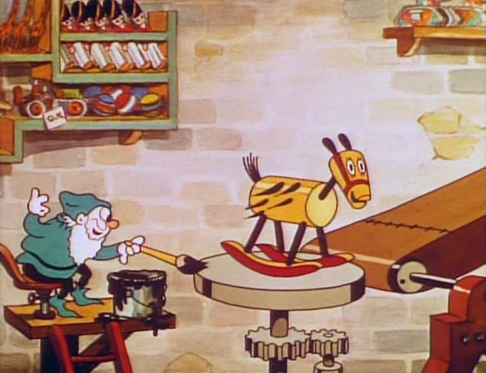 サンタのオモチャ工房の画像