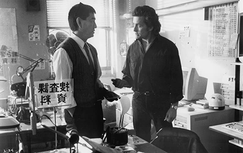 「ブラック・レイン」マイケル・ダグラス & 高倉健の画像