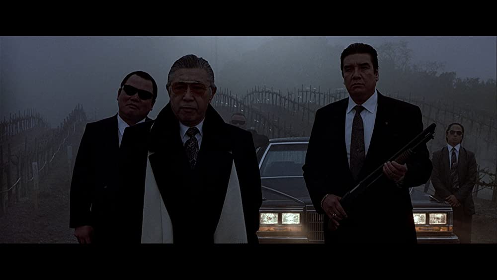 「ブラック・レイン」若山富三郎 & 安岡力也の画像