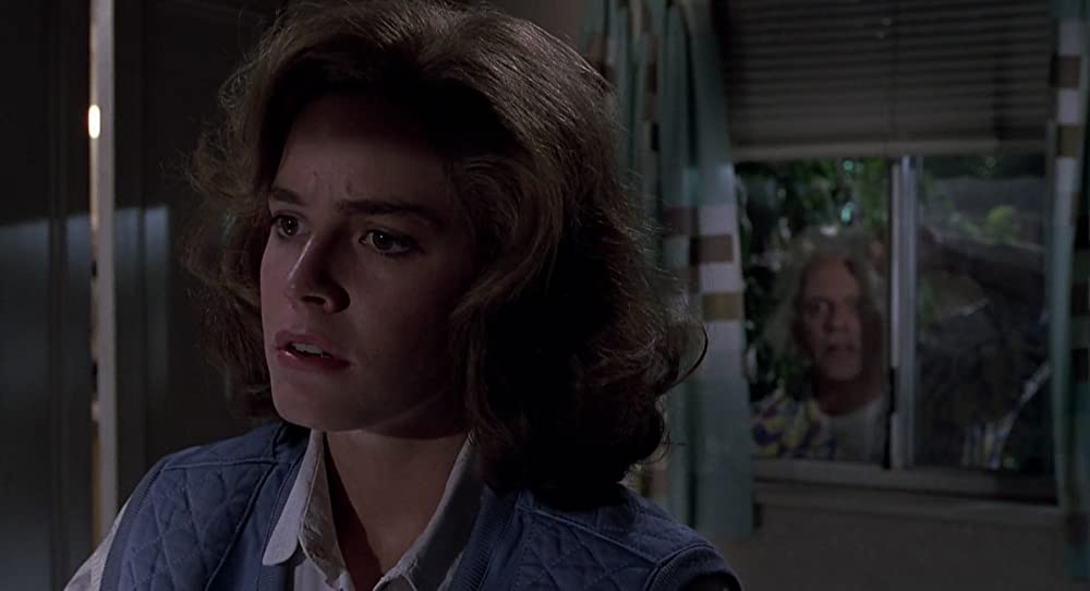 「バック・トゥ・ザ・フューチャー PART2」エリザベス・シュー & クリストファー・ロイドの画像