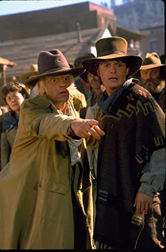 「バック・トゥ・ザ・フューチャーPART3」マイケル・J・フォックス & クリストファー・ロイドの画像