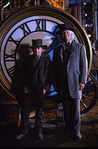 「バック・トゥ・ザ・フューチャーPART3」マイケル・J・フォックス & クリストファー・ロイドの画像