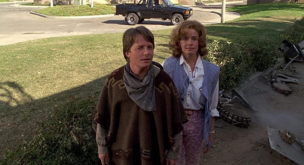 「バック・トゥ・ザ・フューチャーPART3」マイケル・J・フォックス & エリザベス・シューの画像