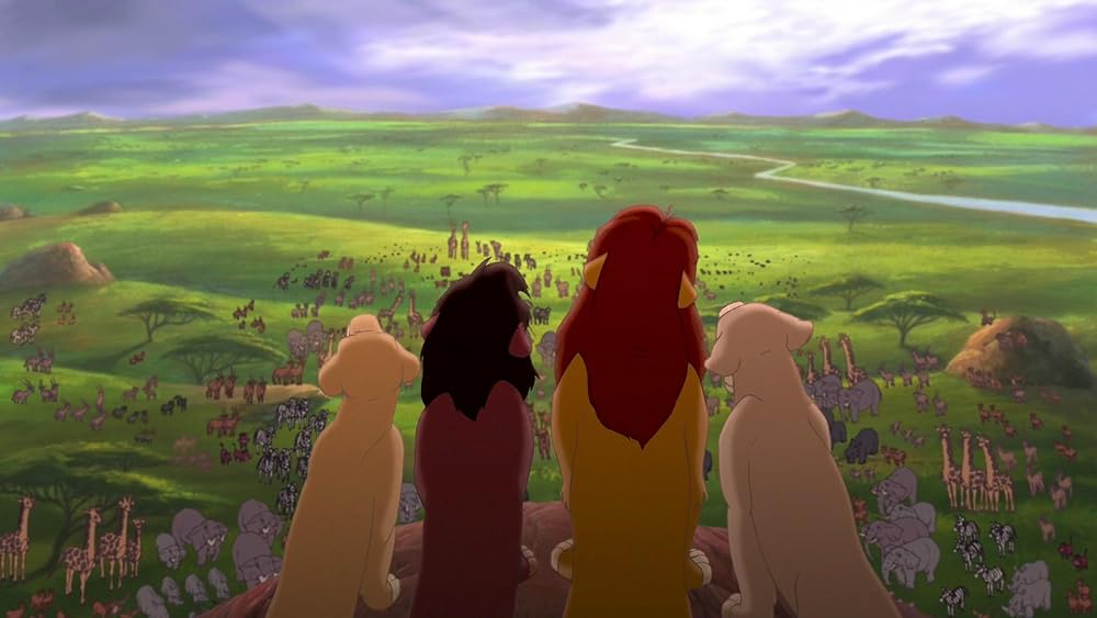 「ライオン・キング2 シンバズ・プライド」マシュー・ブロデリック & ネーブ・キャンベル & ジェイソン・マースデン & モイラ・ケリーの画像