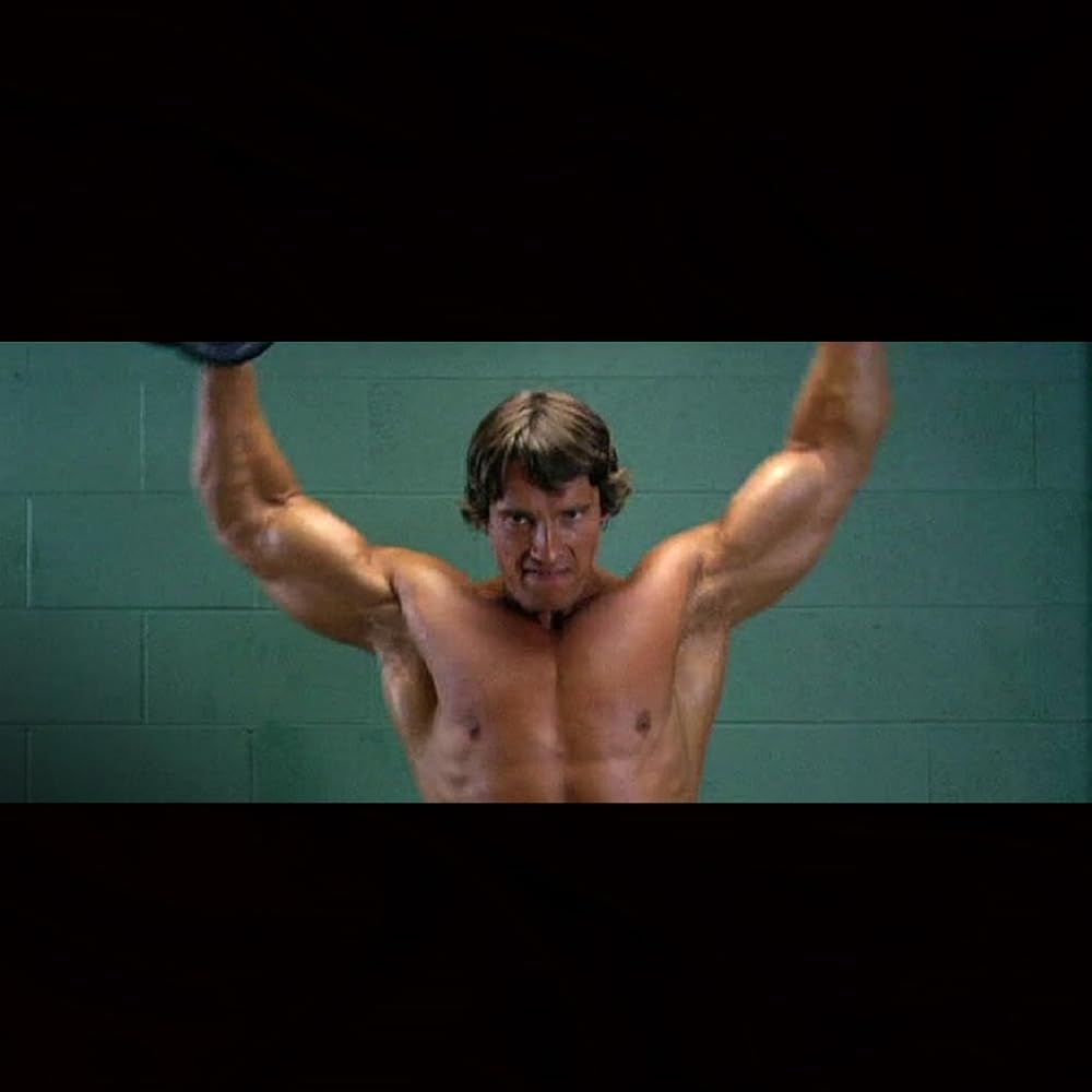 「ステイ・ハングリー」アーノルド・シュワルツェネッガーの画像