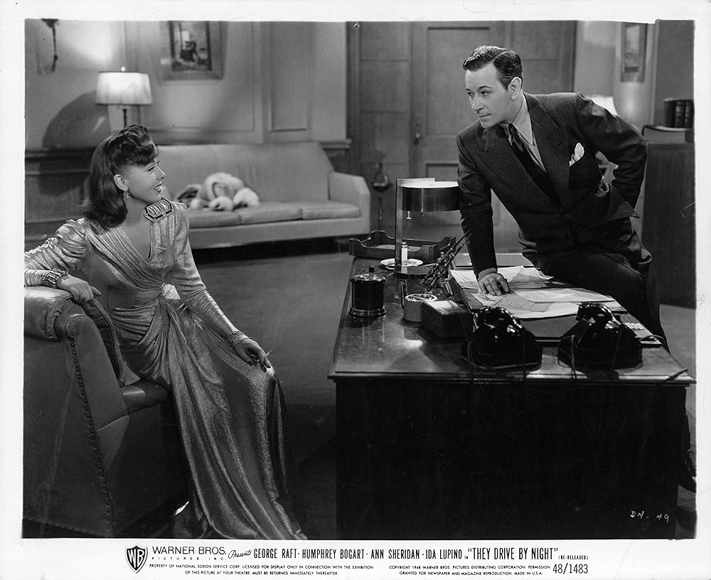 「夜までドライブ」アイダ・ルピノ & ジョージ・ラフトの画像