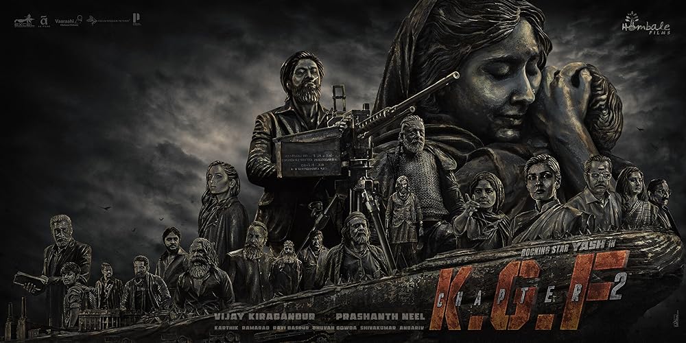 「K.G.F:CHAPTER 2」サンジャイ・ダット & プラカーシュ・ラージ & Easwari Rao & Raveena Tandon & Malavika Avinash & Yash & Srinidhi Shettyの画像