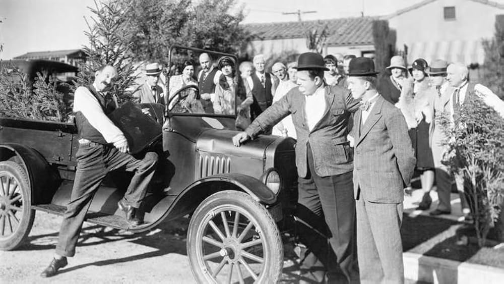 「極楽珍商売」Oliver Hardy & ジェームズ・フィンレイソン & Charlie Hall & スタン・ローレルの画像