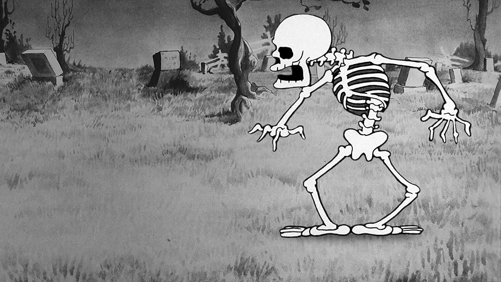 骸骨の踊りの画像