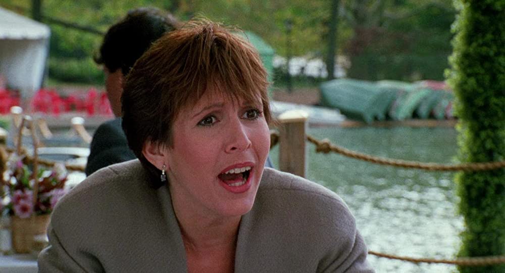 「恋人たちの予感」キャリー・フィッシャーの画像