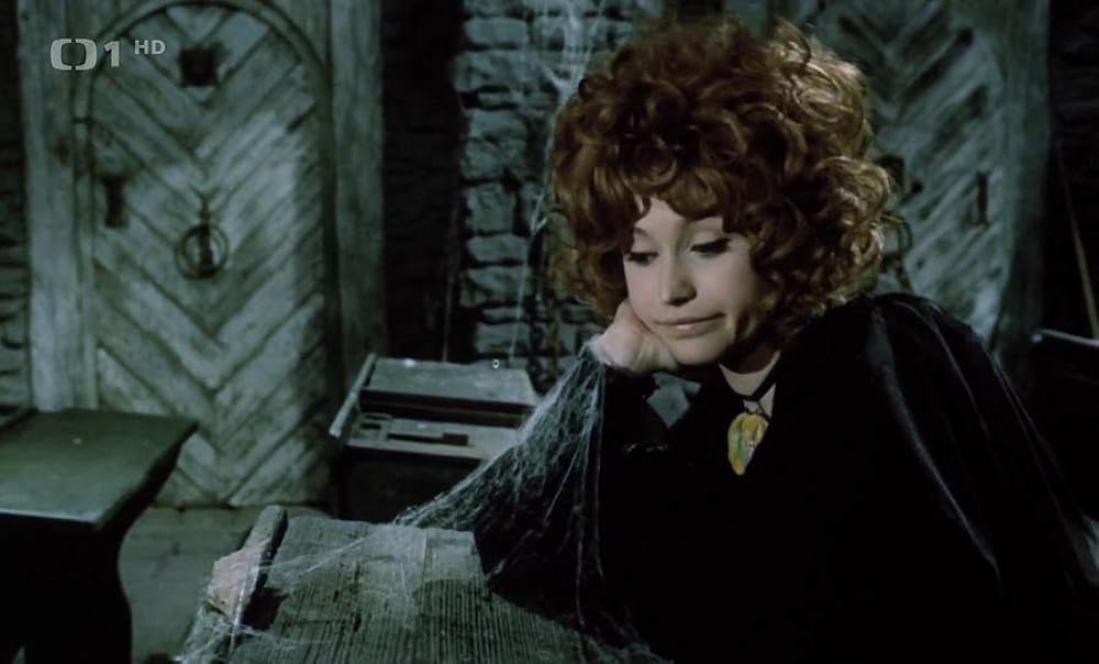 ほうきに乗った女の子の画像