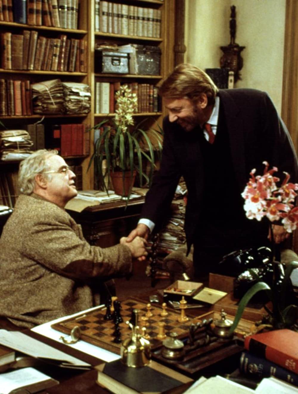 「白く渇いた季節」マーロン・ブランド & ドナルド・サザーランドの画像