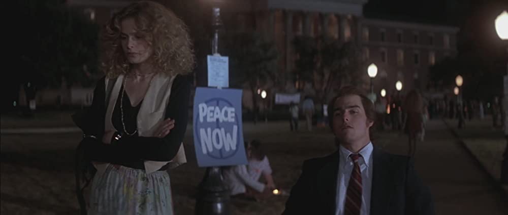 「7月4日に生まれて」トム・クルーズ & キーラ・セジウィックの画像