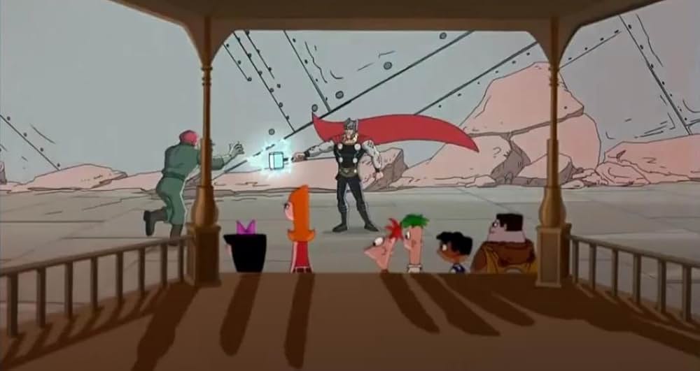 フィニアスとファーブ／マーベル・ヒーロー大作戦の画像