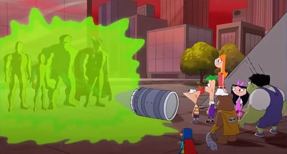 フィニアスとファーブ／マーベル・ヒーロー大作戦の画像