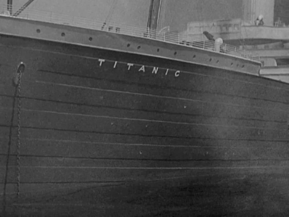 タイタニックの最期の画像