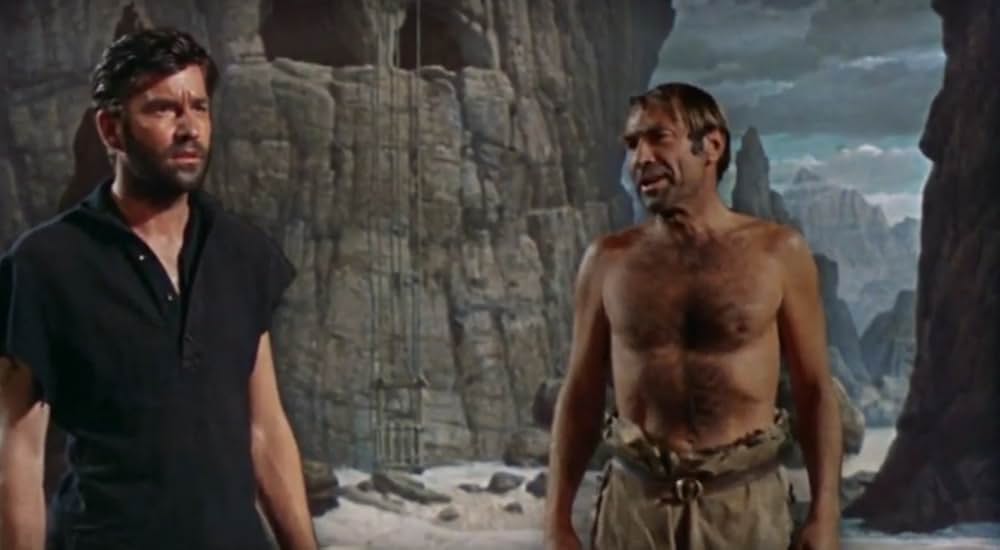 SF巨大生物の島の画像