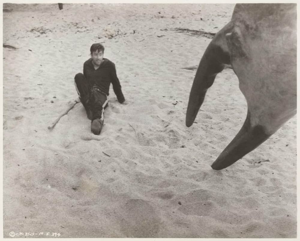 SF巨大生物の島の画像
