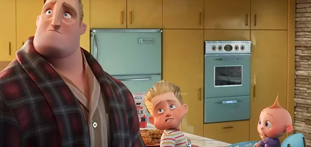 「インクレディブル・ファミリー」クレイグ・T・ネルソン & イーライ・フシール & ハック・ミルナーの画像