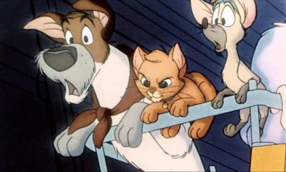 「オリバー ニューヨーク子猫ものがたり」チーチ・マリン & ビリー・ジョエル & ジョーイ・ローレンスの画像